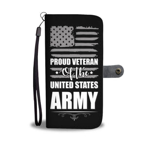 Proud Veteran Wallet Phone Case