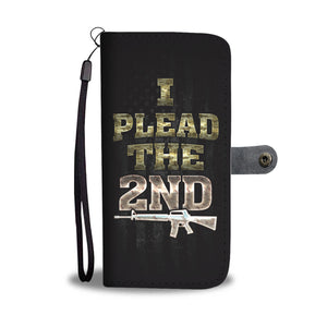 I Plead the 2nd Wallet Phone Case