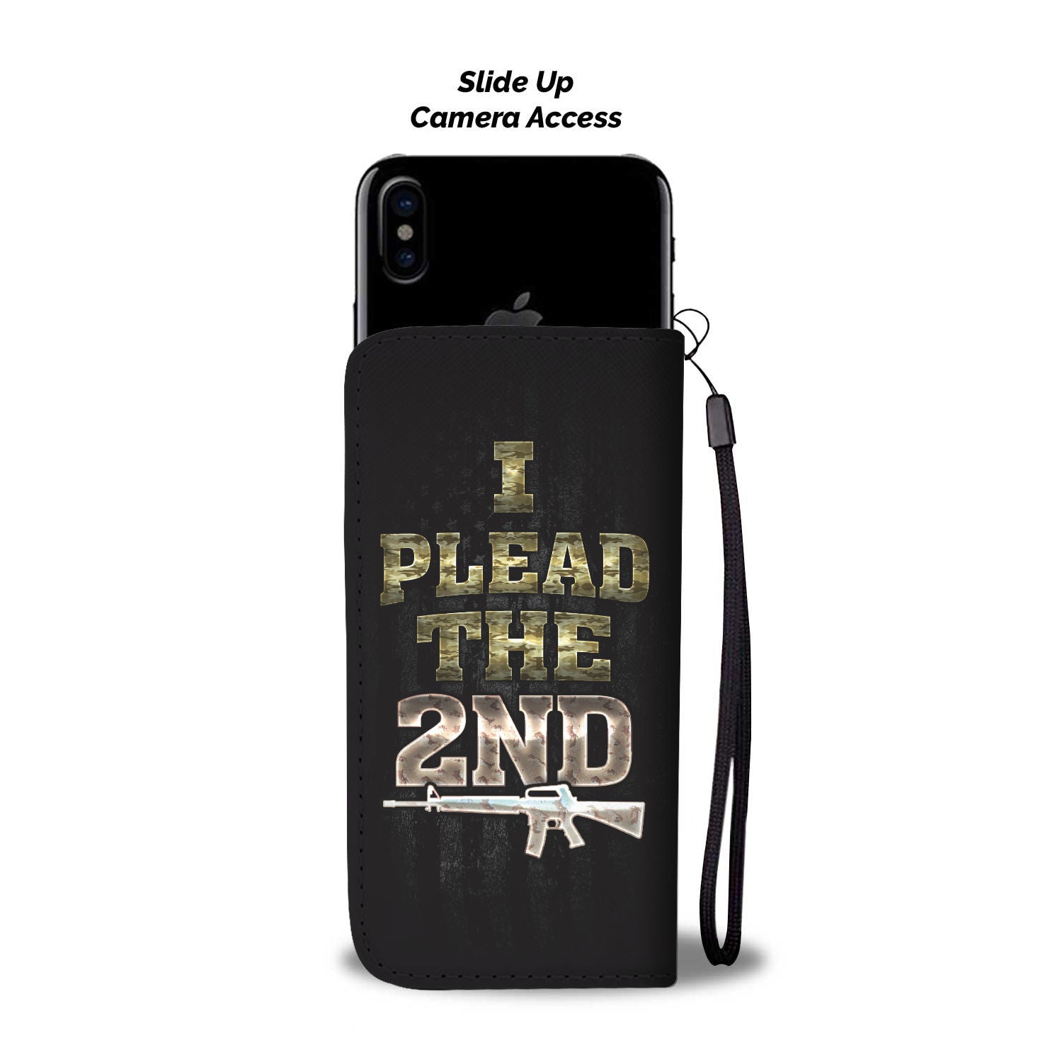 I Plead The 2nd Wallet Phone Case