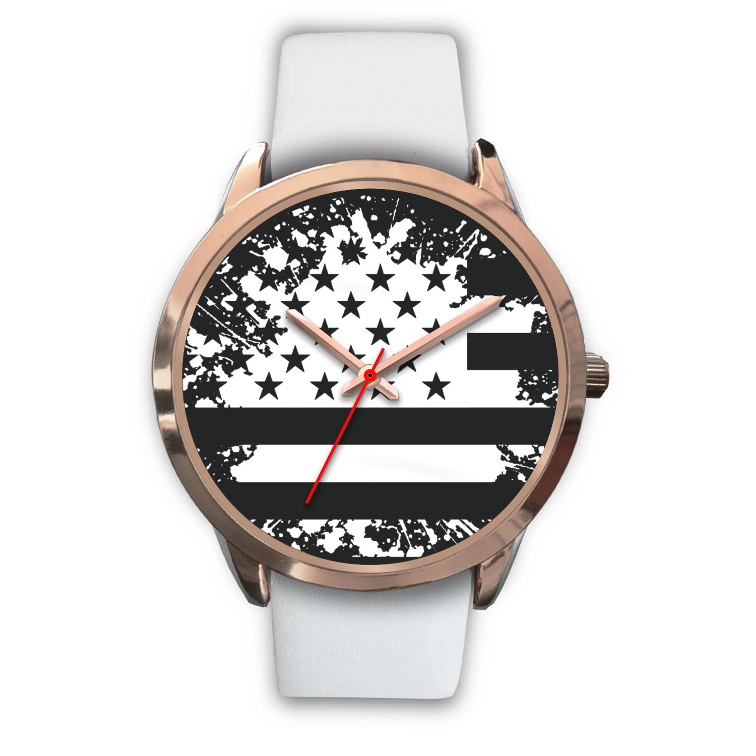 Faded Flag Rose Gold Watch