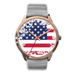 Flag Rose Gold Watch