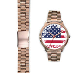 Flag Rose Gold Watch