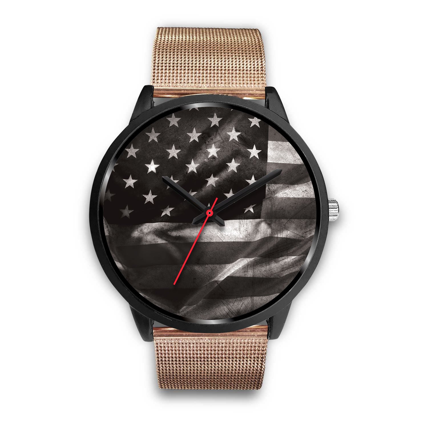 Penciled Flag Stained Black Watch