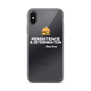 Persistence & Determination iPhone Case